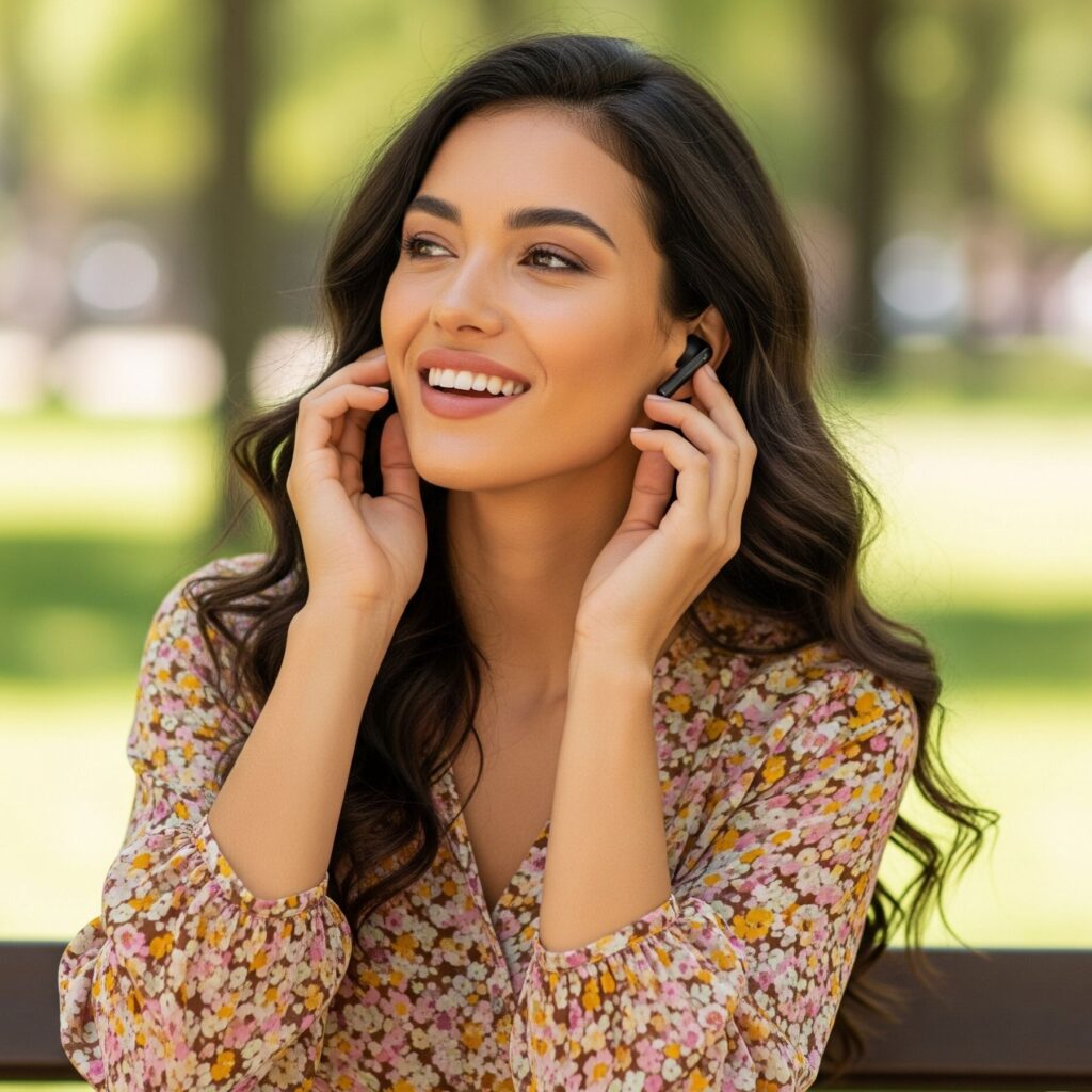 auriculares inalámbricos para móvil - comodidad