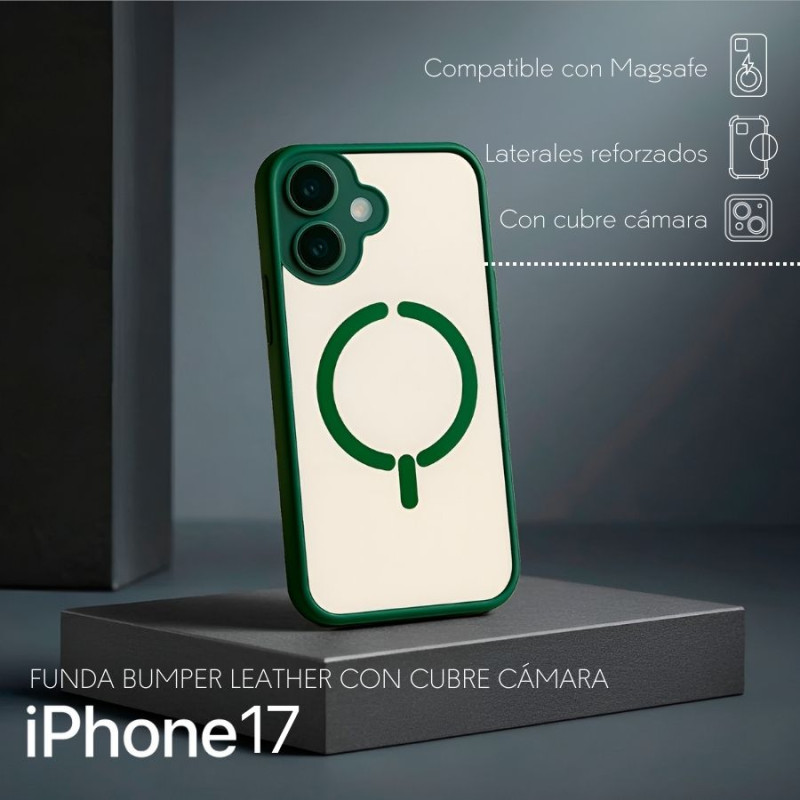 iphone 17 con funda magsafe