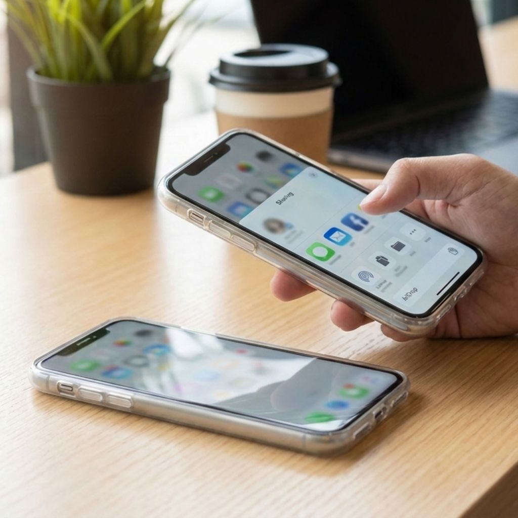 como compartir datos iphone